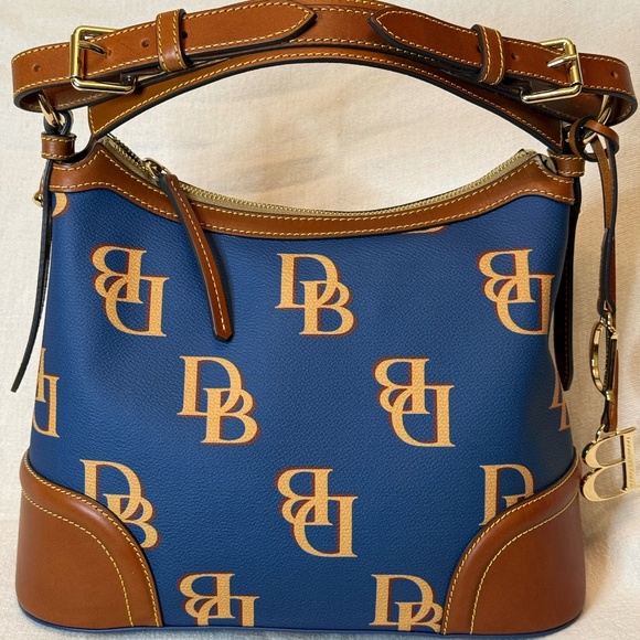 Dooney & Bourke Signature Hobo - Picture 1 of 5
